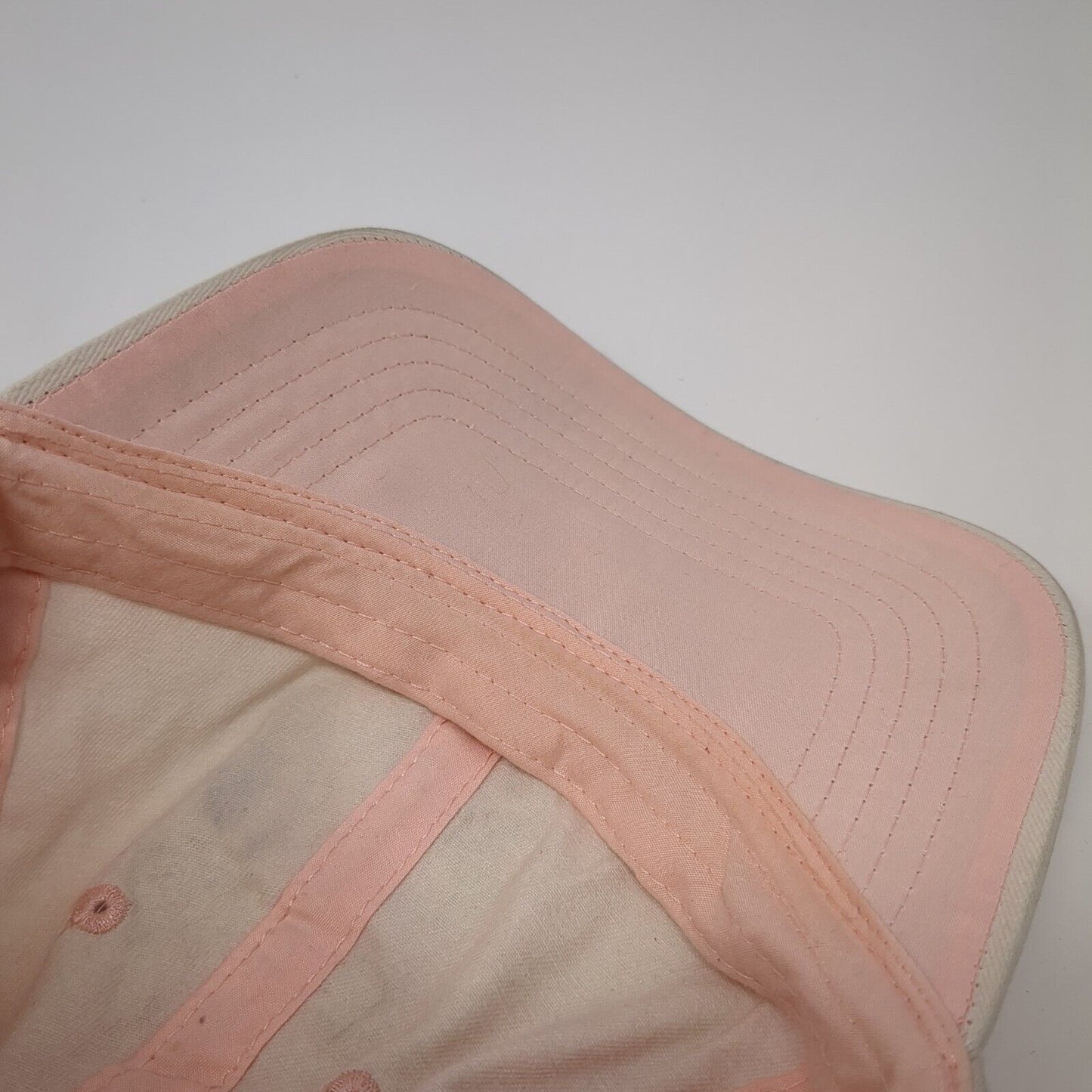 Cookie Mom Strapback Hat Pink One Size Adjustable Patch Vent Holes