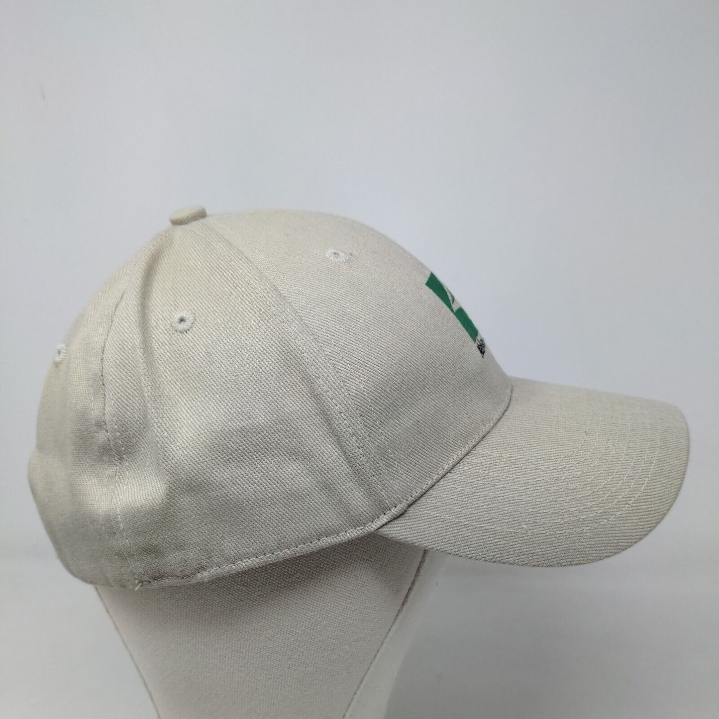 Kellermeyer Men's Strapback Hat Tan Size A Embroidered Logo Adjustable