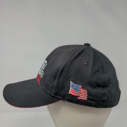 South Metro Rental Inc. Strapback Hat Black OSFA Embroidered Triple Crown
