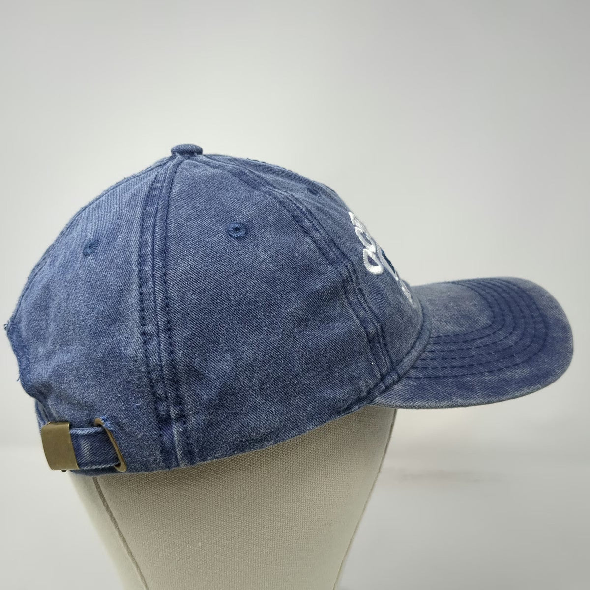 Sunsations Ocean City Maryland Blue One Size Baseball Cap Cotton Slideback Hat