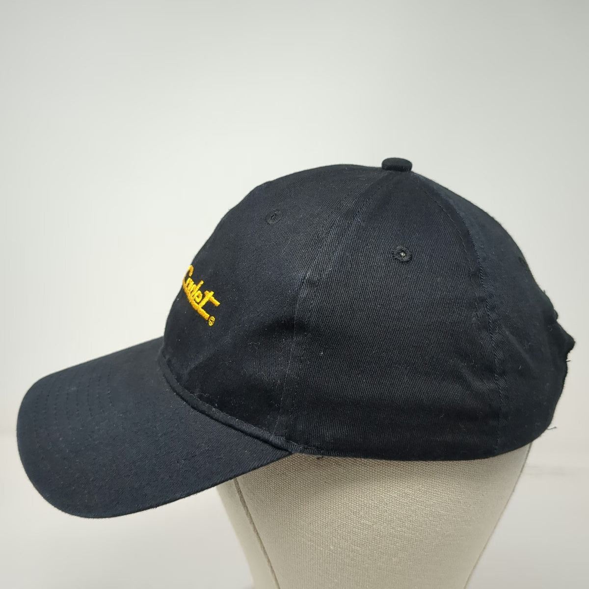 Hit Wear Baseball Cap Black One Size Cub Cadet Embroidered Logo Strapback Hat