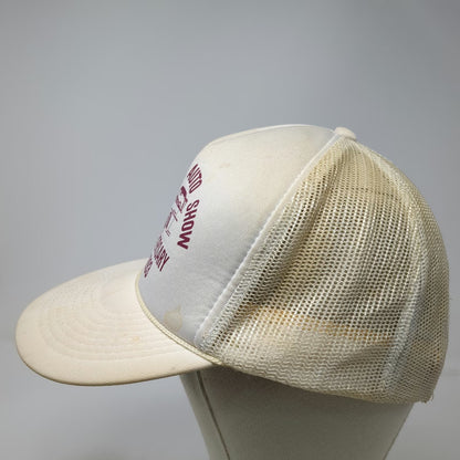 T.I. Trucker Hat Beige One Size Lehighton Auto Show Anniversary Car Snapback