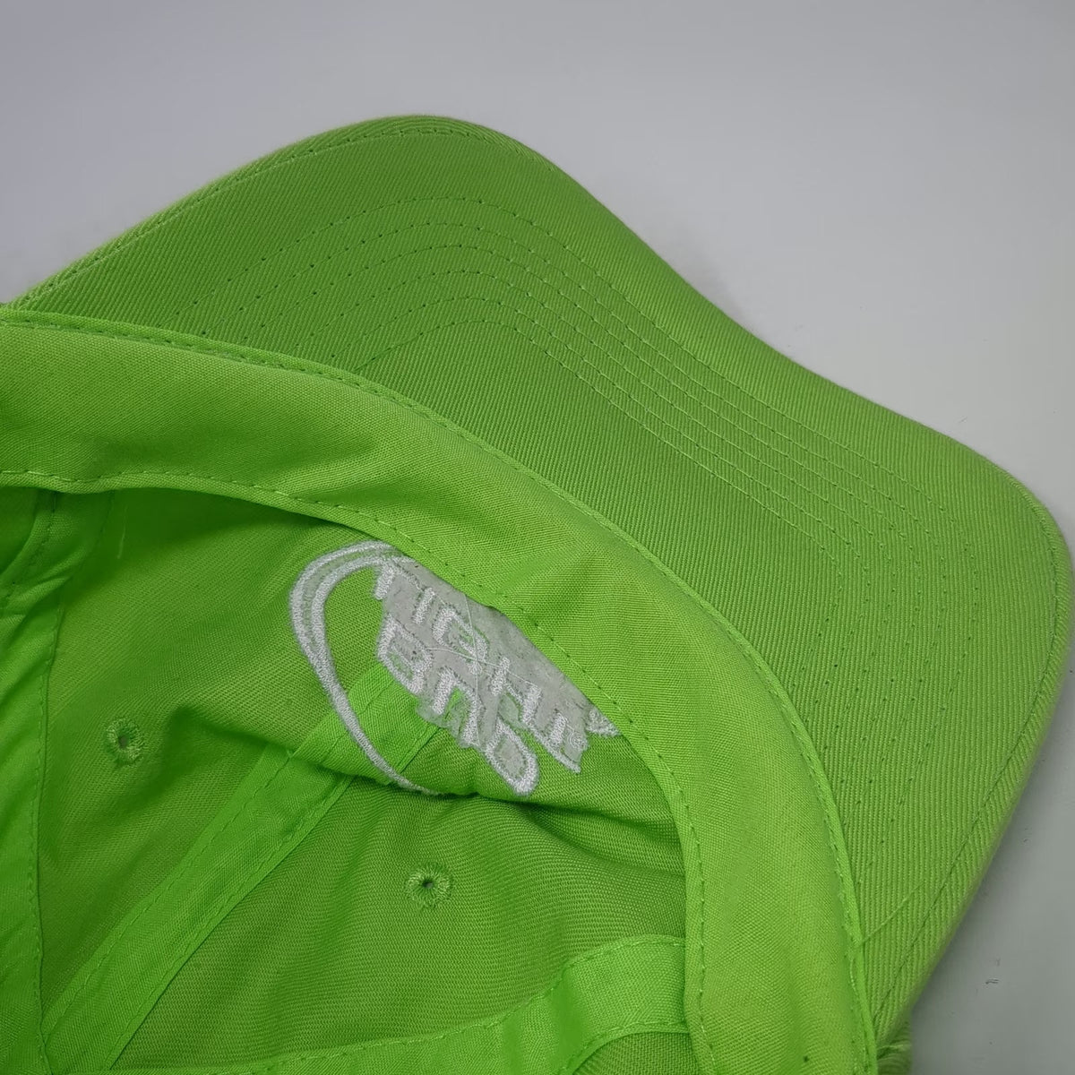 Bud Light Green Baseball Cap One Size Strapback Hat Embroidered Beer Lime Wedge