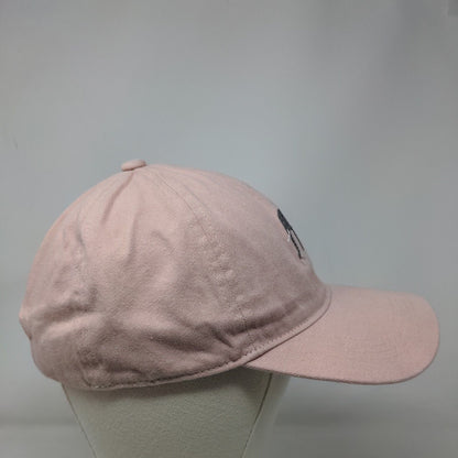 Elephant Slideback Hat Pink OSFM Embroidered 6 Panel David And Young