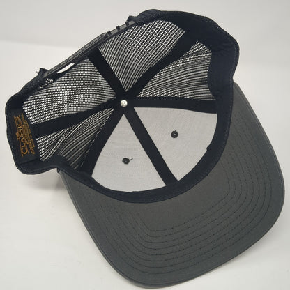 The Classics Yupoong Snapback Mesh Back Trucker Hat Gray One Size Blank