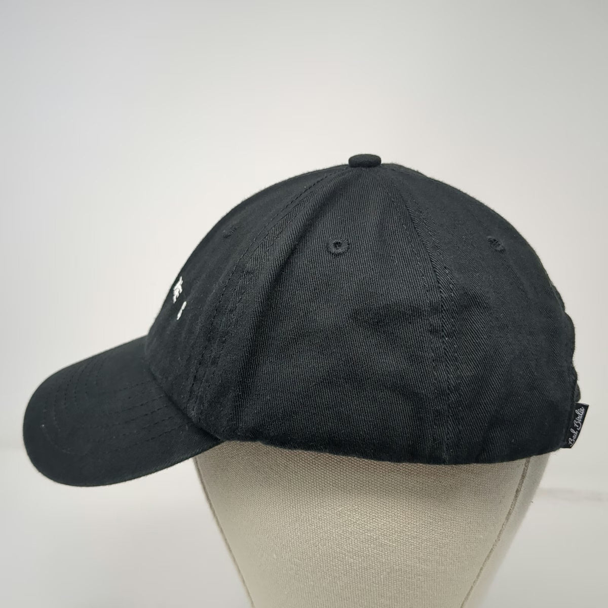Bad Birdie Baseball Cap Black One Size Play Some G Embroidery Adjustable Hat
