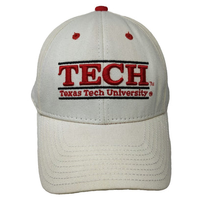 The Game Texas Tech Red Raiders University NCAA Cap White One Size Snapback Hat