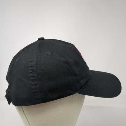 Pizza Hut Baseball Cap Black One Size Strapback Cotton Embroidered 6 Panel Hat