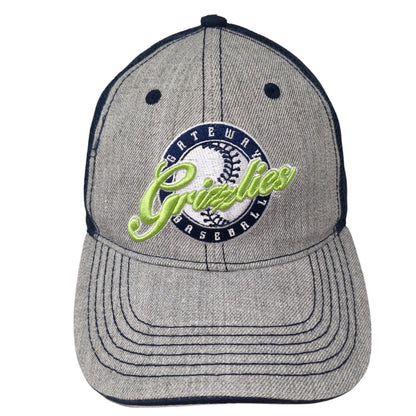 Gateway Grizzlies Baseball Snapback Trucker Hat Multi One Size Mesh Back