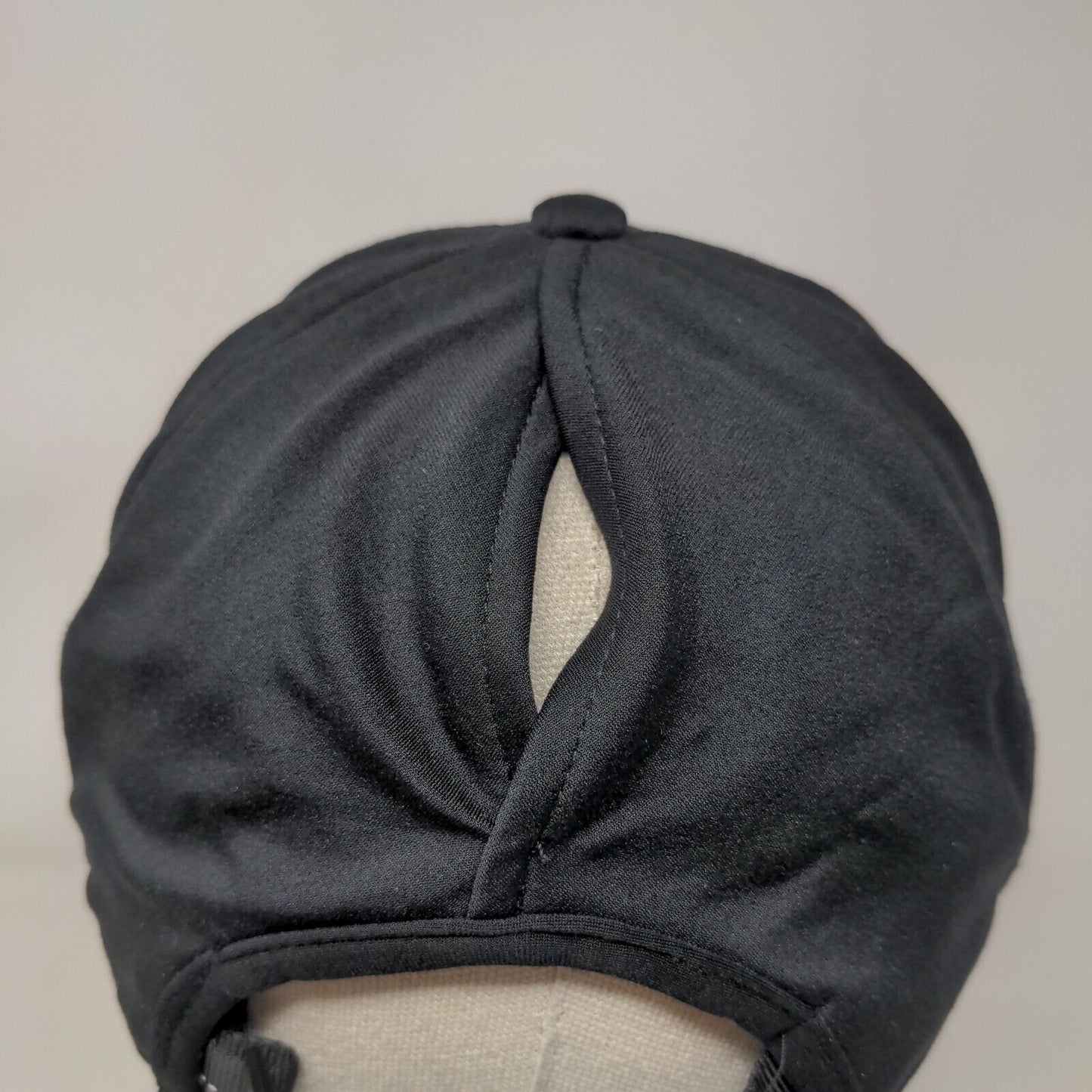 Unbranded Slideback Hat Black OSFM Adjustable Solid Blank Outdoor