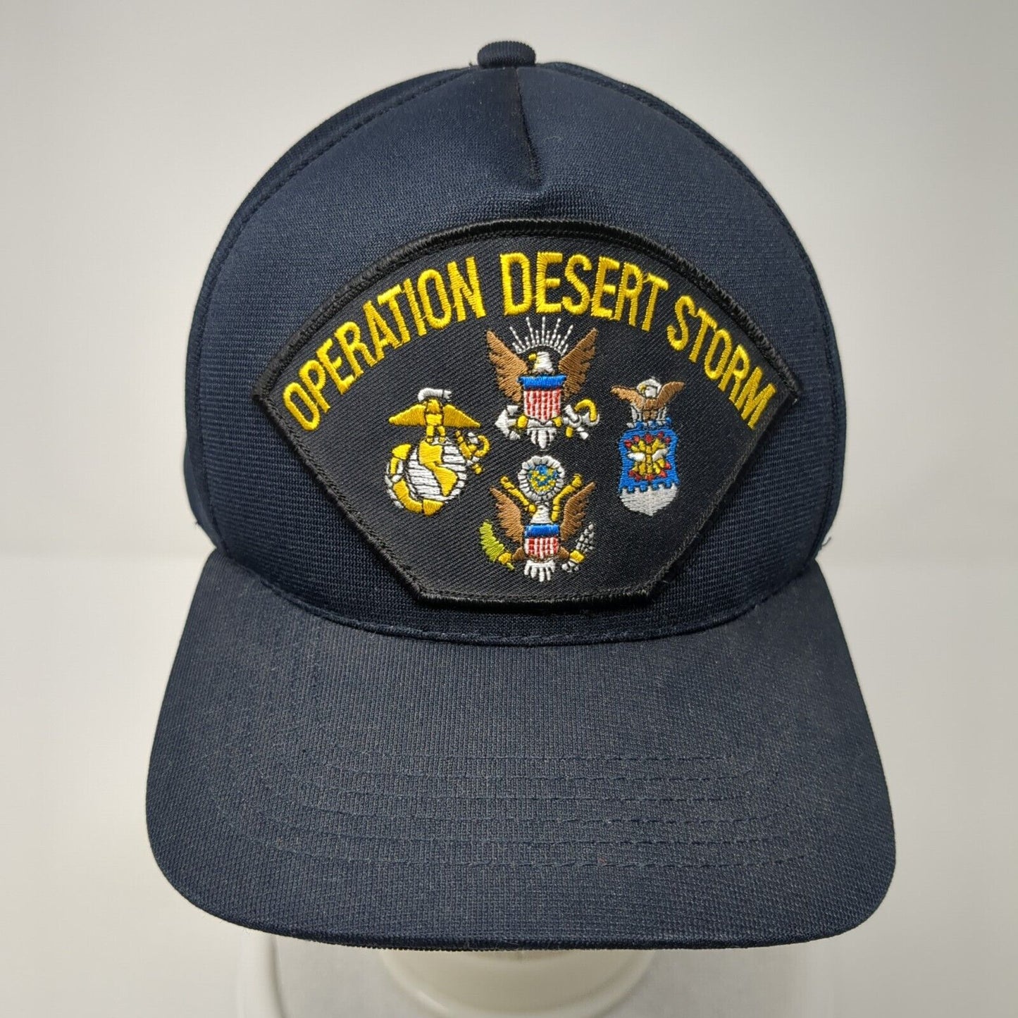 Operation Desert Storm Snapback Hat Blue OS Adjustable Embroidered Northstar