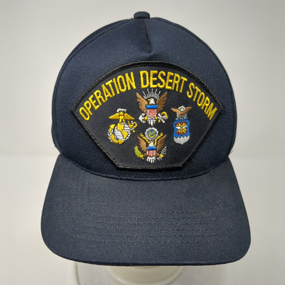 Operation Desert Storm Snapback Hat Blue OS Adjustable Embroidered Northstar