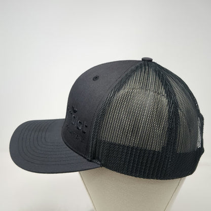 Richardson Trucker Hat Black One Size Simplot Gpower Solutions Snapback