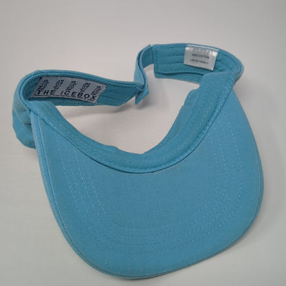 Tropical Smoothie Cafe Strapback Visor Hat Blue One Size The Icebox