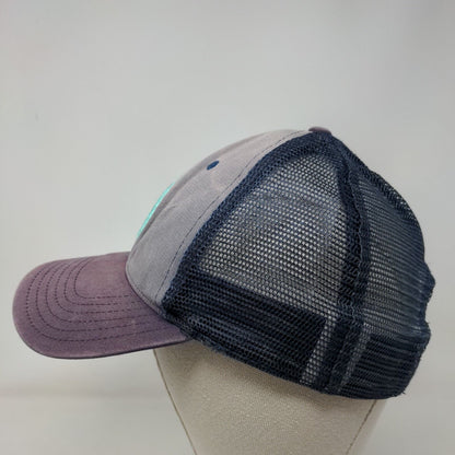 Vineyard Vines Snapback Hat Multicolor One Size Adjustable Mesh Back 6 Panel