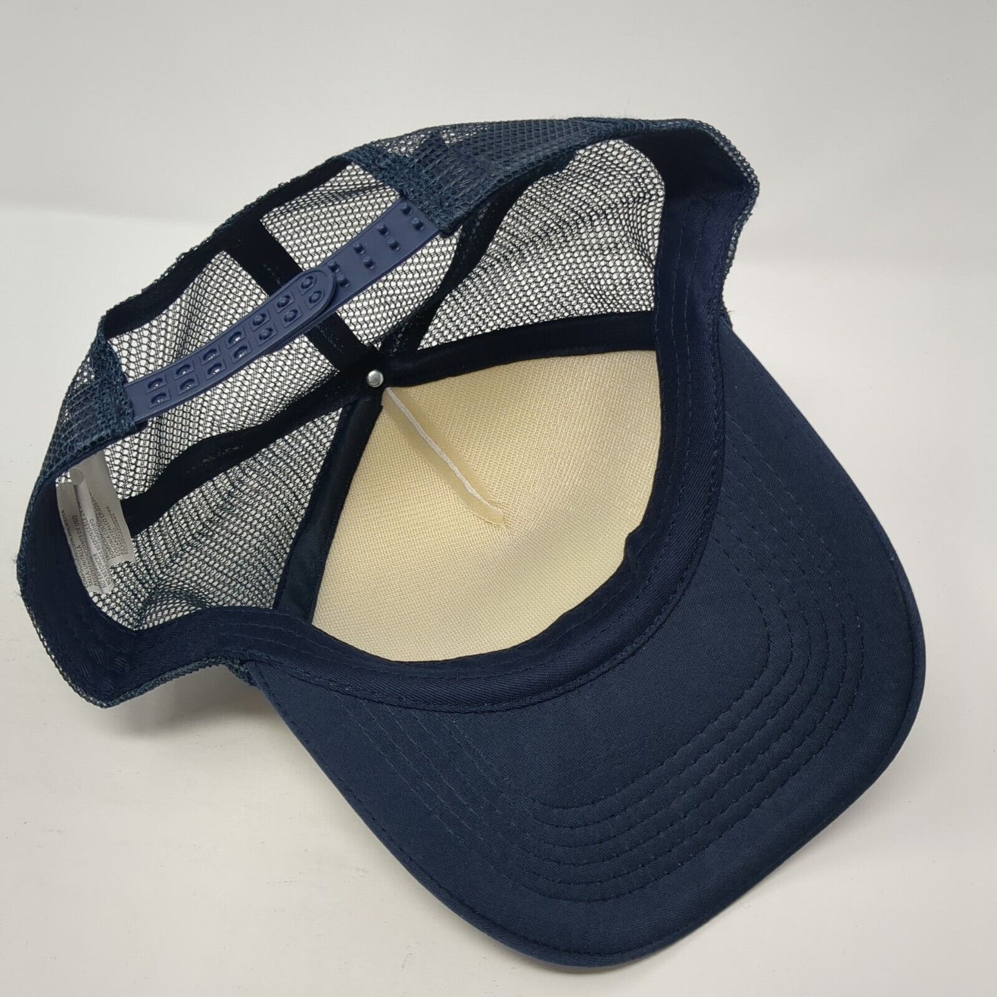 Python Institute Program Your Future Snapback Trucker Hat Blue OS Mesh Back