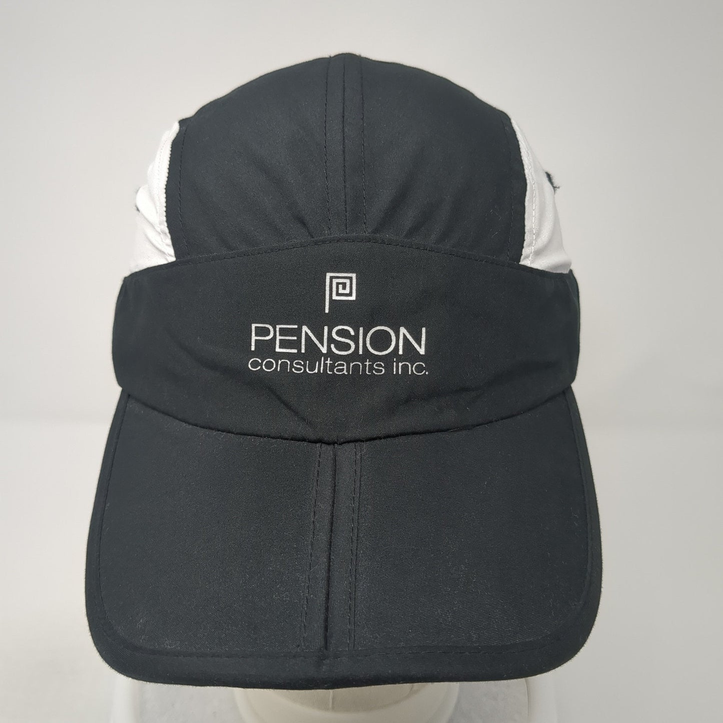 Pension Consultants Inc Strapback Hat Black One Size Outdoor Champion