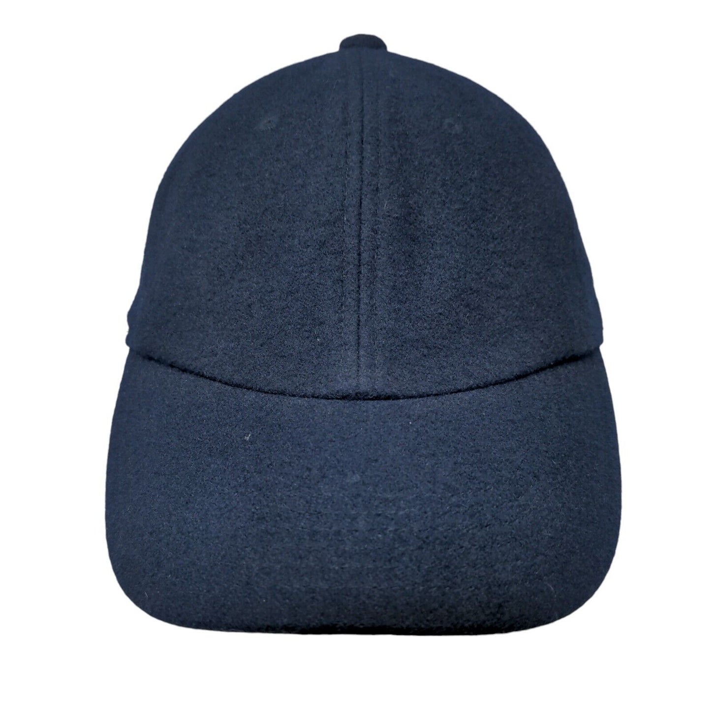 Gap Slideback Hat Blue M/L Adjustable Vented Holes 6 Panel Blank Wool Blend