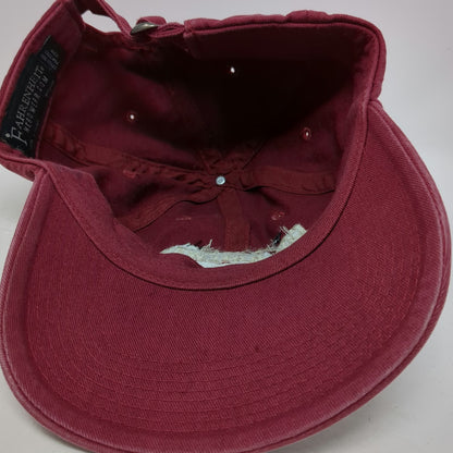 Fahrenheit Baseball Cap Red One Size Cog Railway New Hampshire Elevation Hat