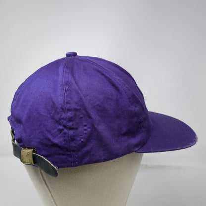 Wilson Purple Baseball Cap L Vancouver Canada Strapback Horse Rider Hat