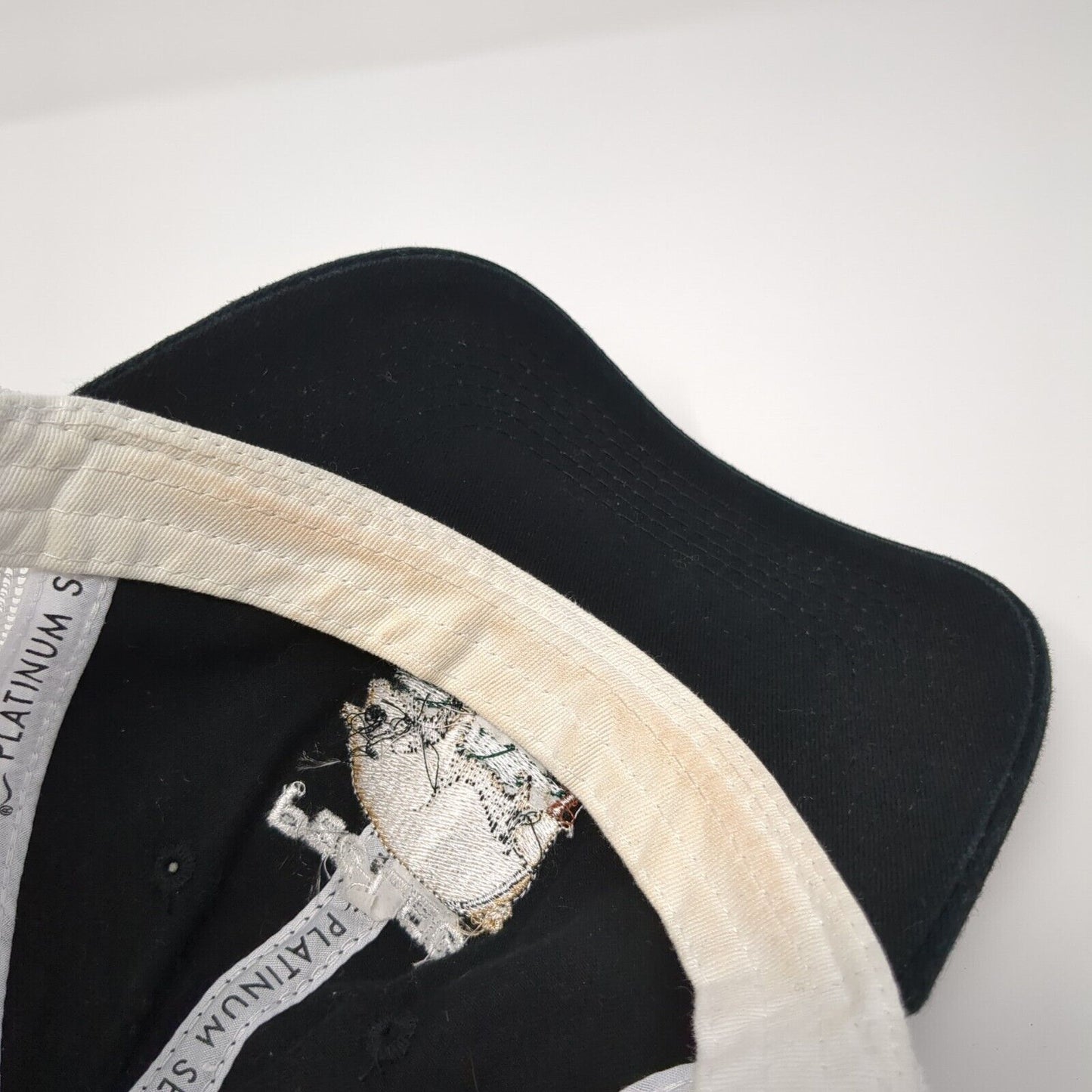 Peg Leg Porker Strapback Trucker Hat Black One Size Adjustable Mesh Outdoor Cap