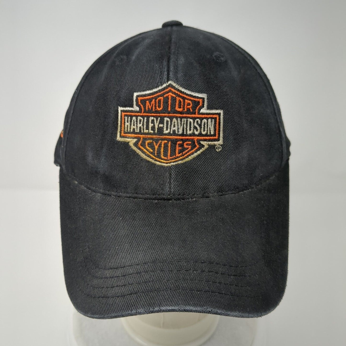Harley-Davidson Motorcycles Fitted Hat Black OSFA Orlando Embroidered