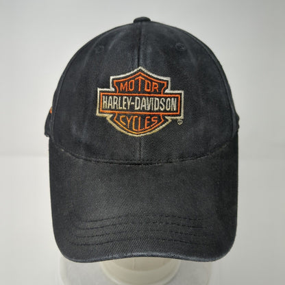 Harley-Davidson Motorcycles Fitted Hat Black OSFA Orlando Embroidered