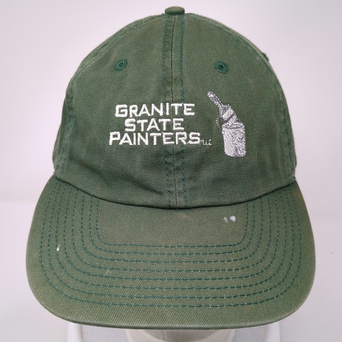 KNP Baseball Cap Green One Size Granite State Painters Cotton Adjustable Hat
