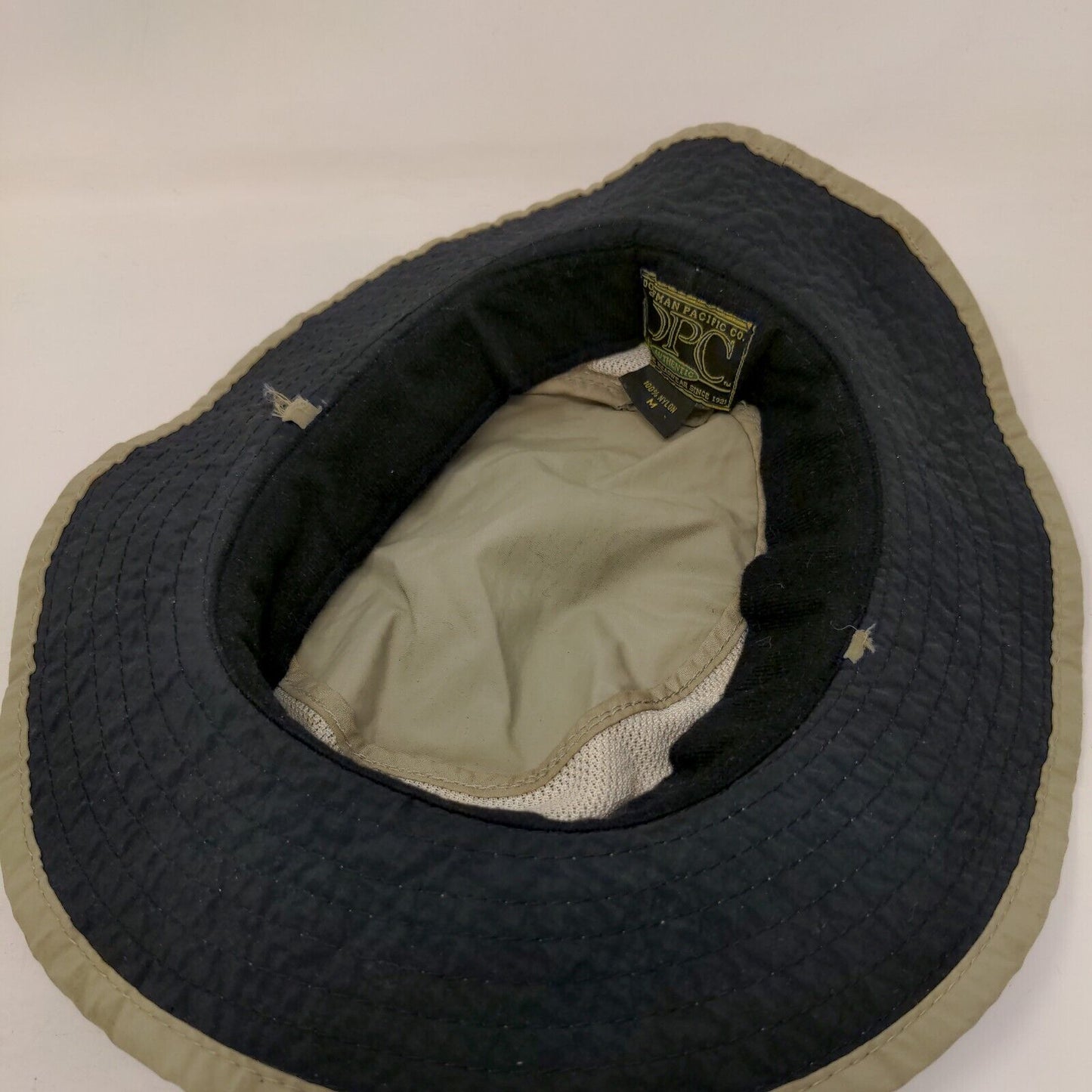 Outdoor Design Fisherman Bucket Hat Tan Medium Adjustable Drawstring Mesh DPC