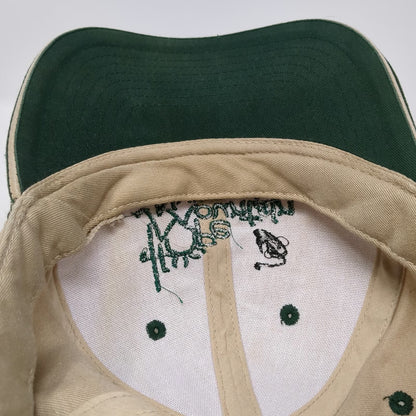 Otto Baseball Cap Beige Green One Size Hope Mountain Nurseries Strapback Hat