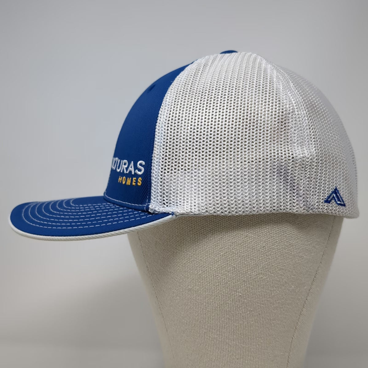 Pacific Headwear Baseball Cap Blue 8 Alturas Homes Mesh ProFlex Pro Model Hat