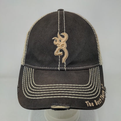 Browning The Best There Is Strapback Mesh Back Trucker Hat Multi OSFA
