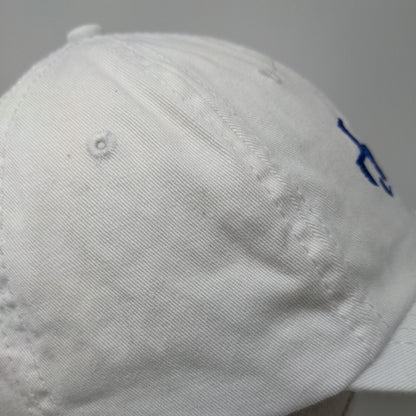 Baptist Health Slideback Hat White OSFA Embroidered Vented Holes 6 Panel