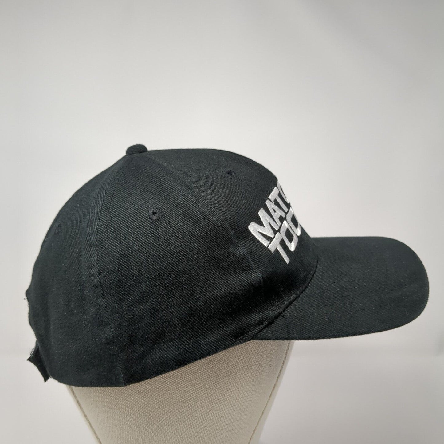 Matco Tools We're The Source Strapback Hat Black One Size Embroidered Man Gate