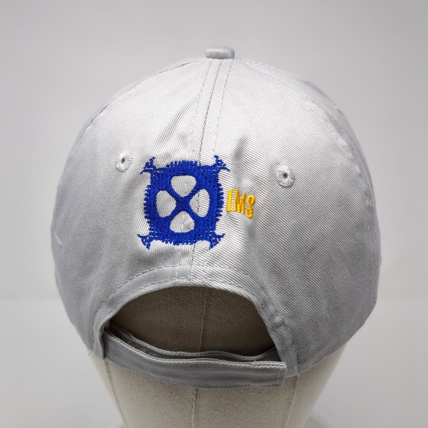 Sig Hecker Strapback Hat Gray One Size Embroidered Port & Company