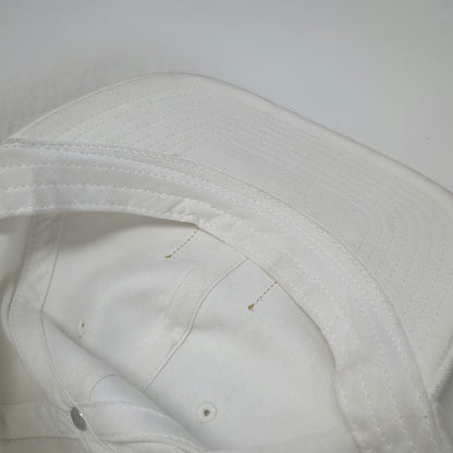 TravisMathew Social Club Hat White Snapback One Size Palm Tree Patch Logo Golf