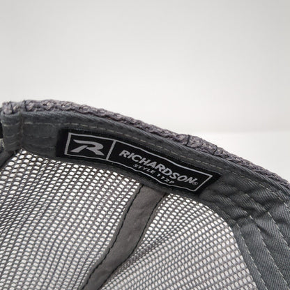 Richardson Snapback Trucker Hat Camo OSFA Embroidered Logo Mesh Back