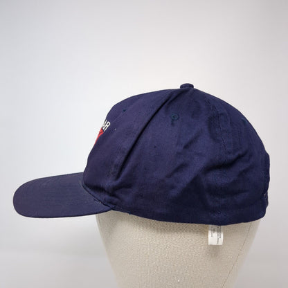 Niagara Falls Slideback Hat Blue One Size Solid Adjustable Embroidered