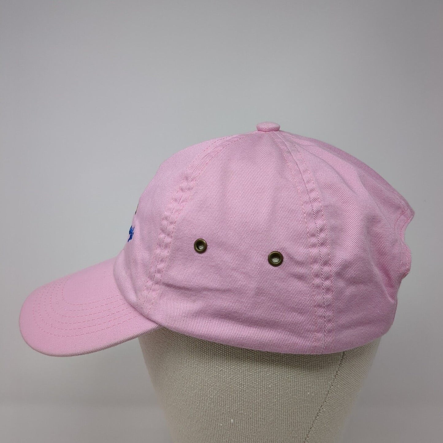 Desperate Horsewife Slideback Hat Pink One Size Embroidered Harriton