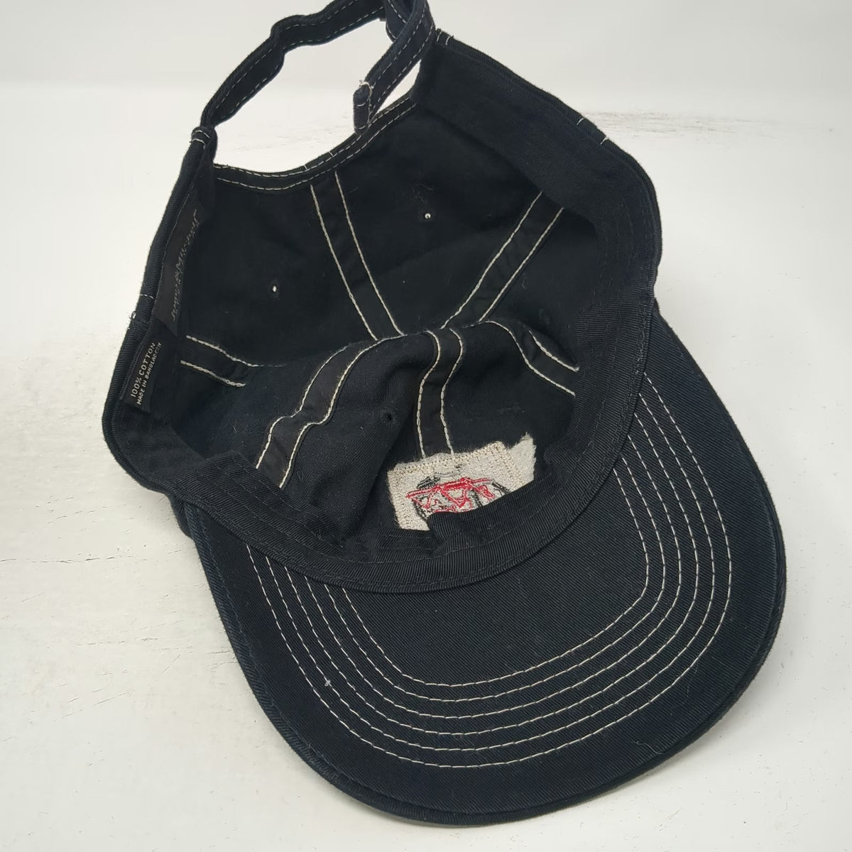 Jones & Mitchell New Belgium Brewing Bicycle Black Baseball Cap One Size Hat