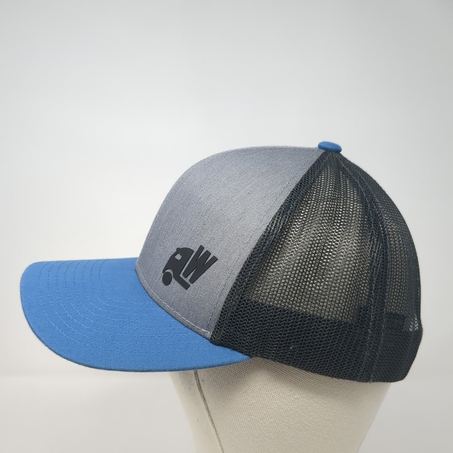Pacific Headwear Snapback Trucker Hat Multicolor One Size Adjustable Mesh Back