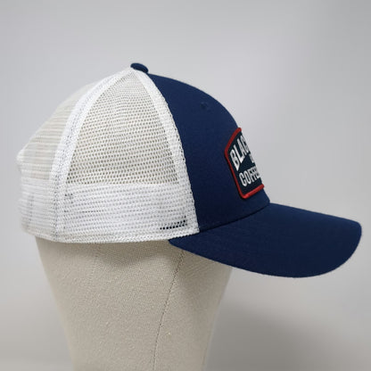 Black Rifle Coffee Company Trucker Hat Blue One Size Mesh Snapback Patch Logo
