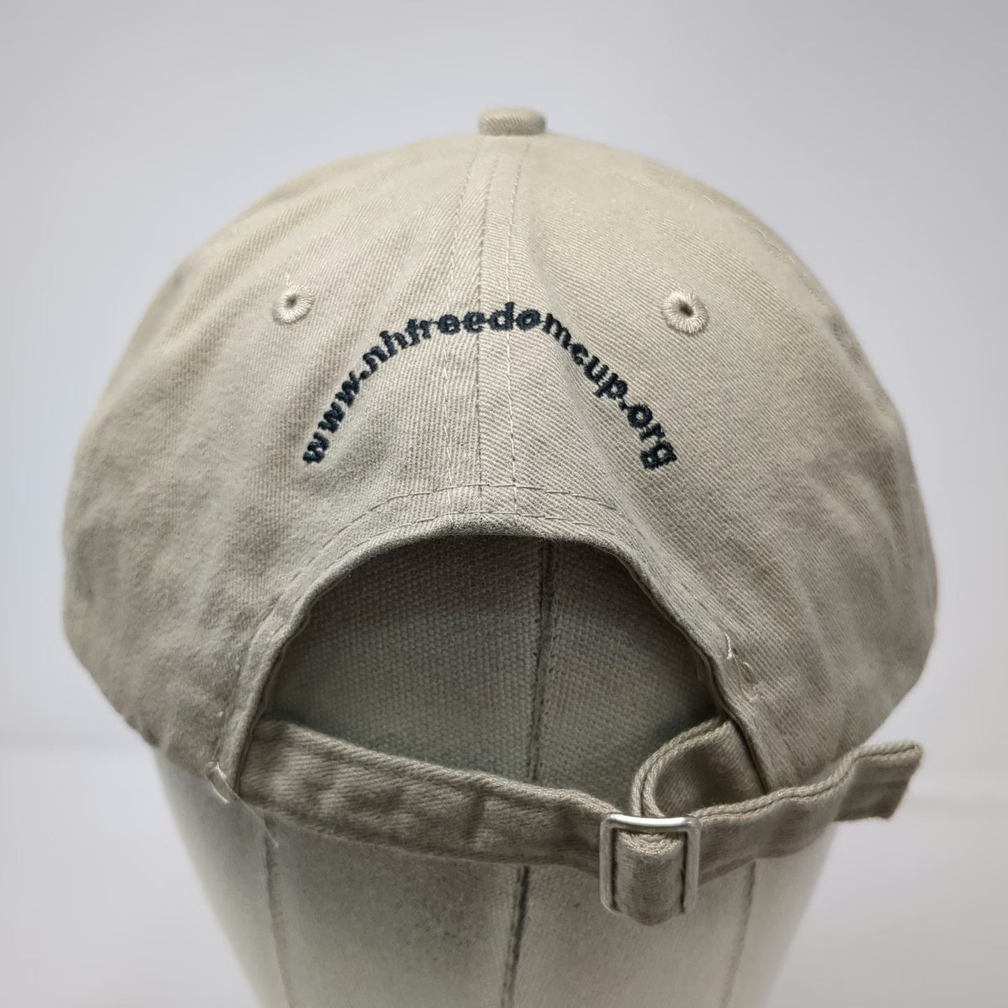 Port & Company New Hampshire Freedom Cup Beige One Size Baseball Cap Hat Cotton