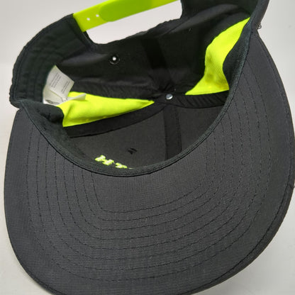 BDA Kenworth Snapback Hat Black One Size Green Perforated Mesh Truck Logo PACCAR