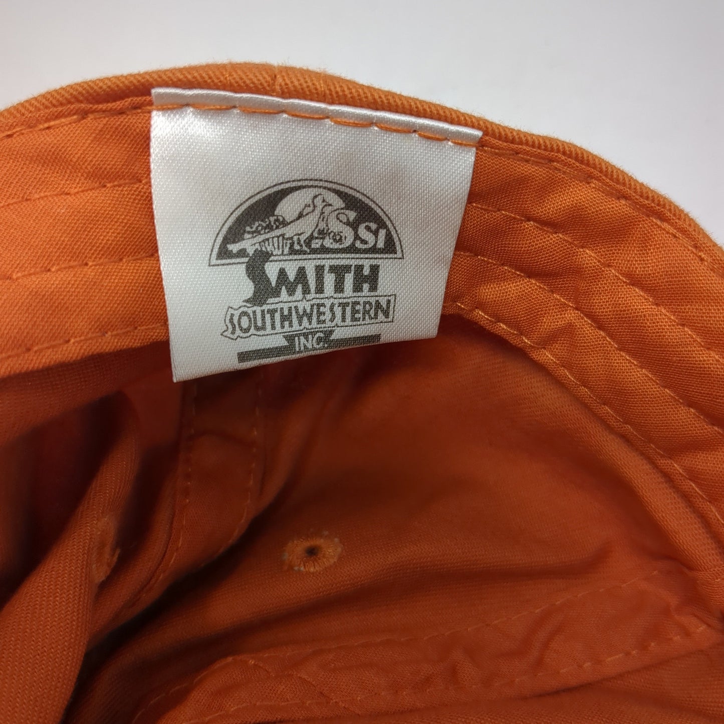 UTAH Est. 1896 Strapback Baseball Cap Orange OS Adjustable Smith Southwestern