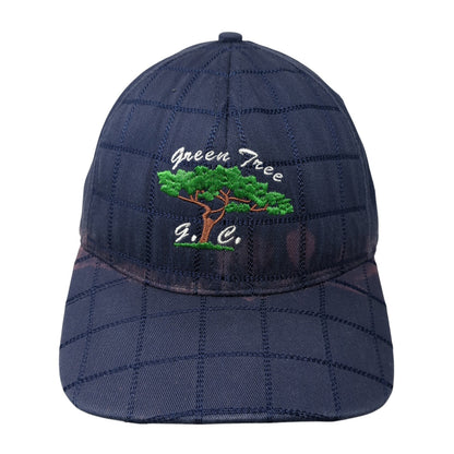 Green Tree G.C. 50th Fitted Hat Blue One Size Embroidered Legendary