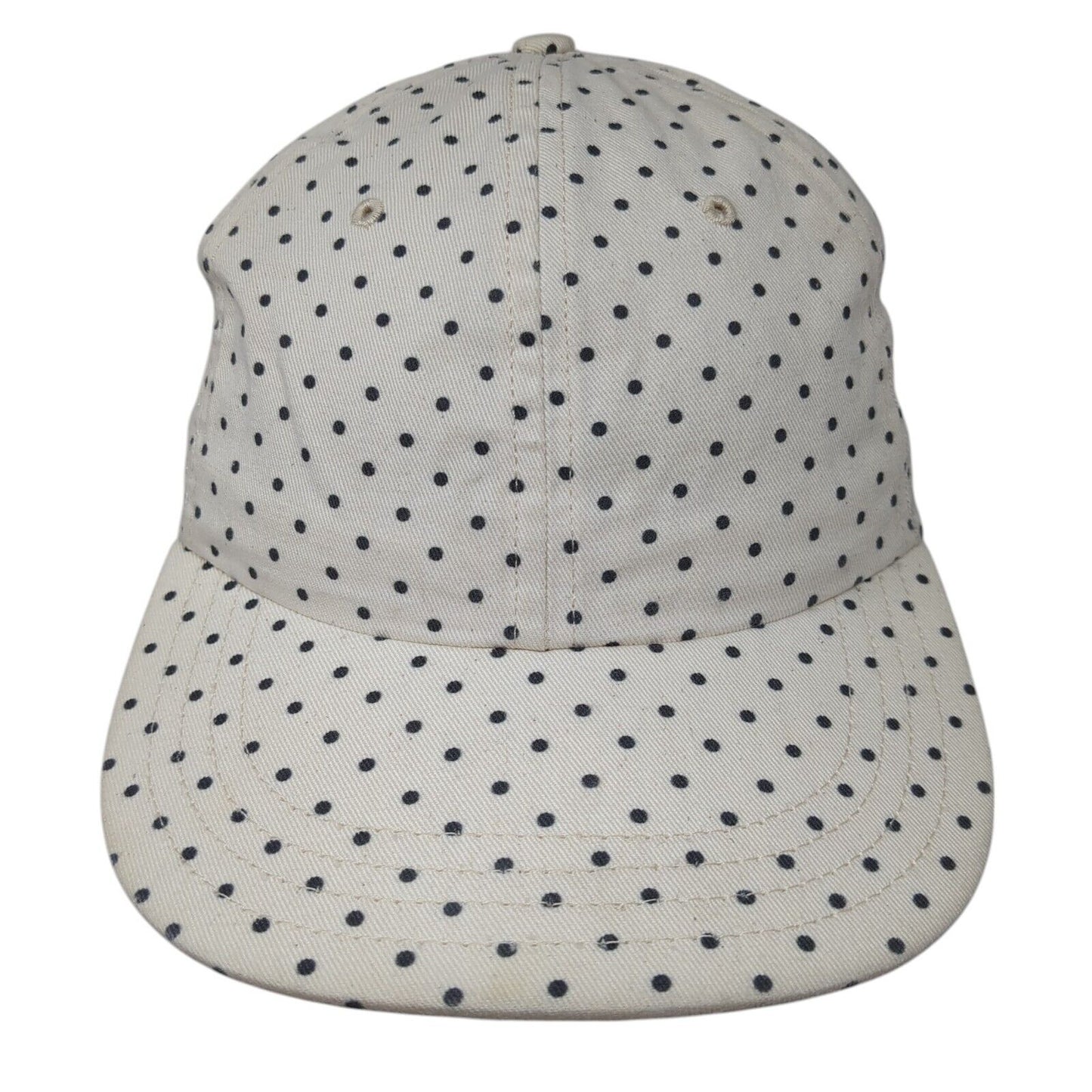 To The Market Slideback Baseball Cap Multicolor OS Adjustable Polka Dot Blank