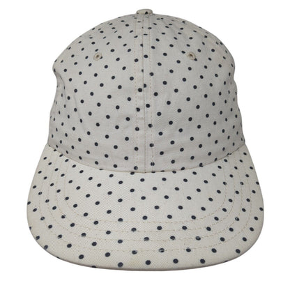 To The Market Slideback Baseball Cap Multicolor OS Adjustable Polka Dot Blank