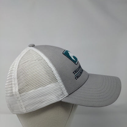 Telluride Angler Snapback Mesh Back Trucker Hat Gray OSFM Simms