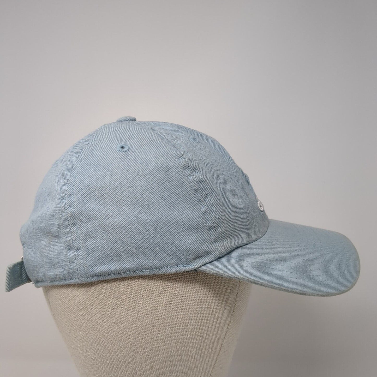 Adidas 3 Stripes Slideback Hat Blue One Size Embroidered Climalite